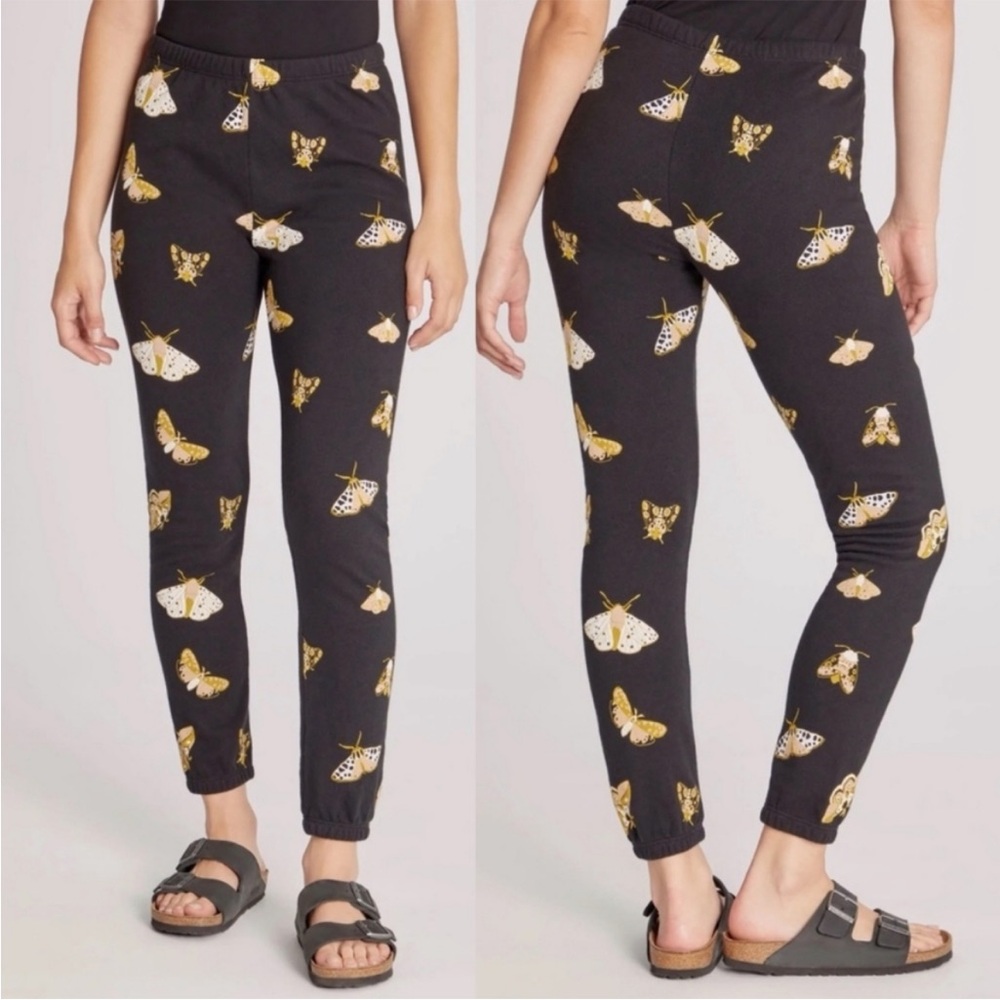 Wildfox Eclipse Knox Moth Jogger Pants s small